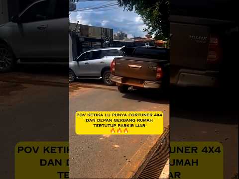 🔥Fortuner 4x4 Vs Hilux Double Cab #shorts #fortuner #diaryotomotif