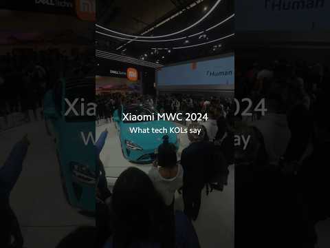 Hear what @TechNick and @TechMishka say about Xiaomi at #MWC24!