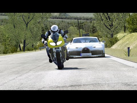 Suzuki TL1000R vs Concept Hypercars Bugatti, Ferrari, Lamborghini, F1 Racing Cars