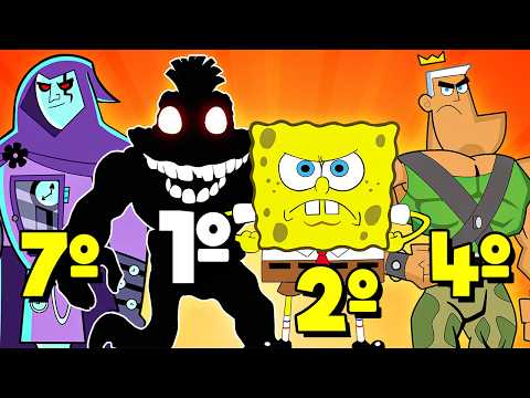 Os Personagens MAIS PODEROSOS da NICKELODEON!