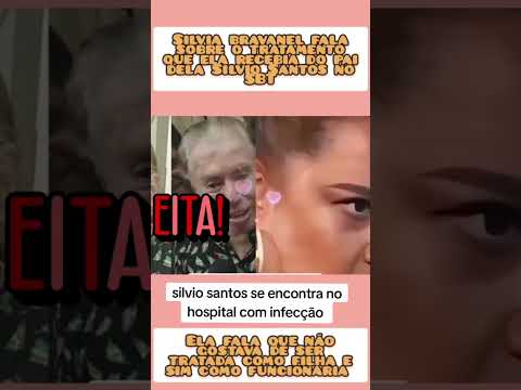 Silvia fala de como foi tratada no SBT pelo seu pai Silvio santos #fofoca