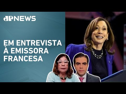 Lula diz estar torcendo para a vitória de Kamala Harris nos EUA