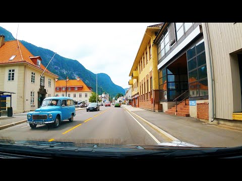 Rjukan Norway Driving Tour - Small Town Norway