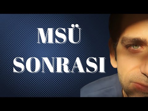 MSÜ Sonrası