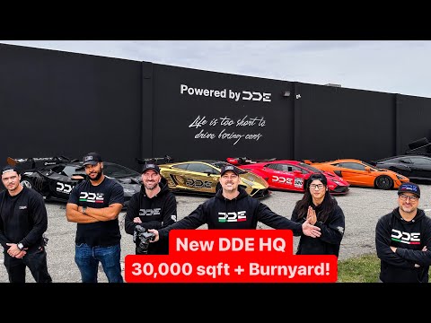 DailyDrivenExotics Unveils Epic New Headquarters in Old Hoonigan Building