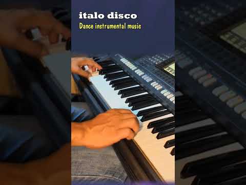 new italo disco - euro dance - video short, instrumental music