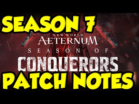 NEW WORLD FINALLY GETS AN UPDATE! New World Aeternum Season 7 Patch Notes