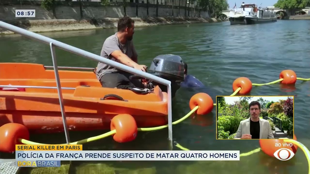 Serial Killer em Paris polícia da França prende suspeito de matar 4 homens