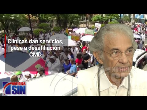 Clínicas dan servicios, pese a desafiliación CMD