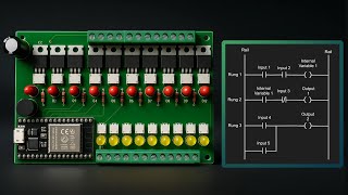 How To Make  ESP32 PLC | Ladder Programming