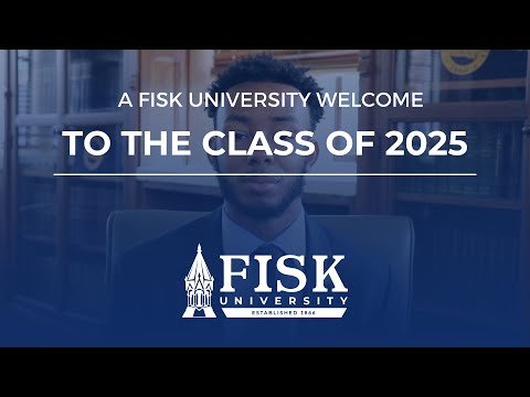 Fisk SGA President Congratulates Class of 2025!