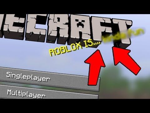 Minecraft said WHAT About ROBLOX??