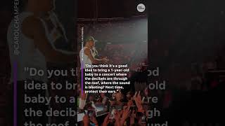 Rapper Maluma halts show to scold baby-toting fan #Shorts