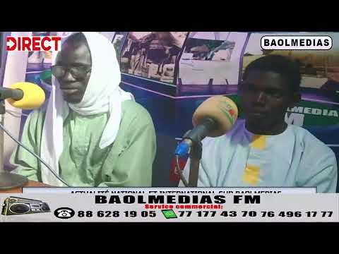 (🔴Direct- )(Radio baolmedias FM 88.5 Première Radio Digital du Baol)