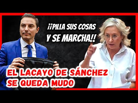 ? ESTA DIPUTADA DEJA MUDO al LACAYO de SÁNCHEZ ? REPASO HISTÓRICO