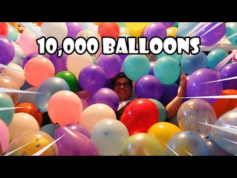 We PRANKED the wrong person.. (10,000 Balloons)