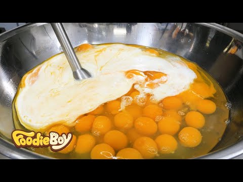 How to Make a Perfect Omelet - Korean street food