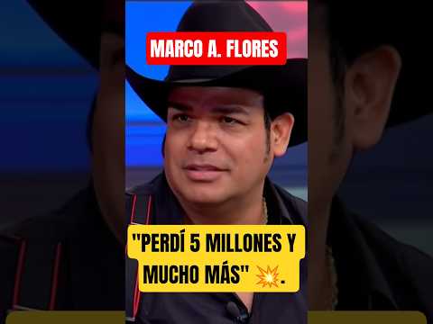 “¿Cinco MILLONES… y lo perdí TODO?” 😳 Marco Antonio Flores rompe el silencio #bandajerez #shorts