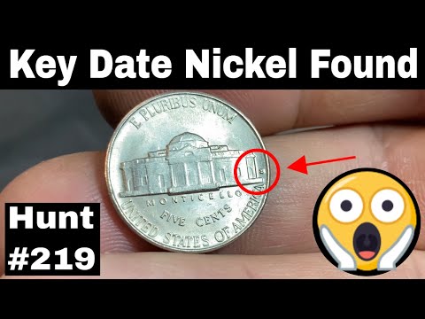 Key Date Nickel Found During Coin Roll Hunting - Hunt and Fill 219