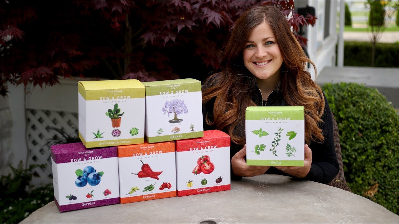 Nature's Blossom Seed Starting Kits