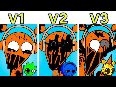 FNF Vs Pibby Sprunki ALL Mods // Corrupted Oren - Incredibox Sprunki in Friday Night Funkin'