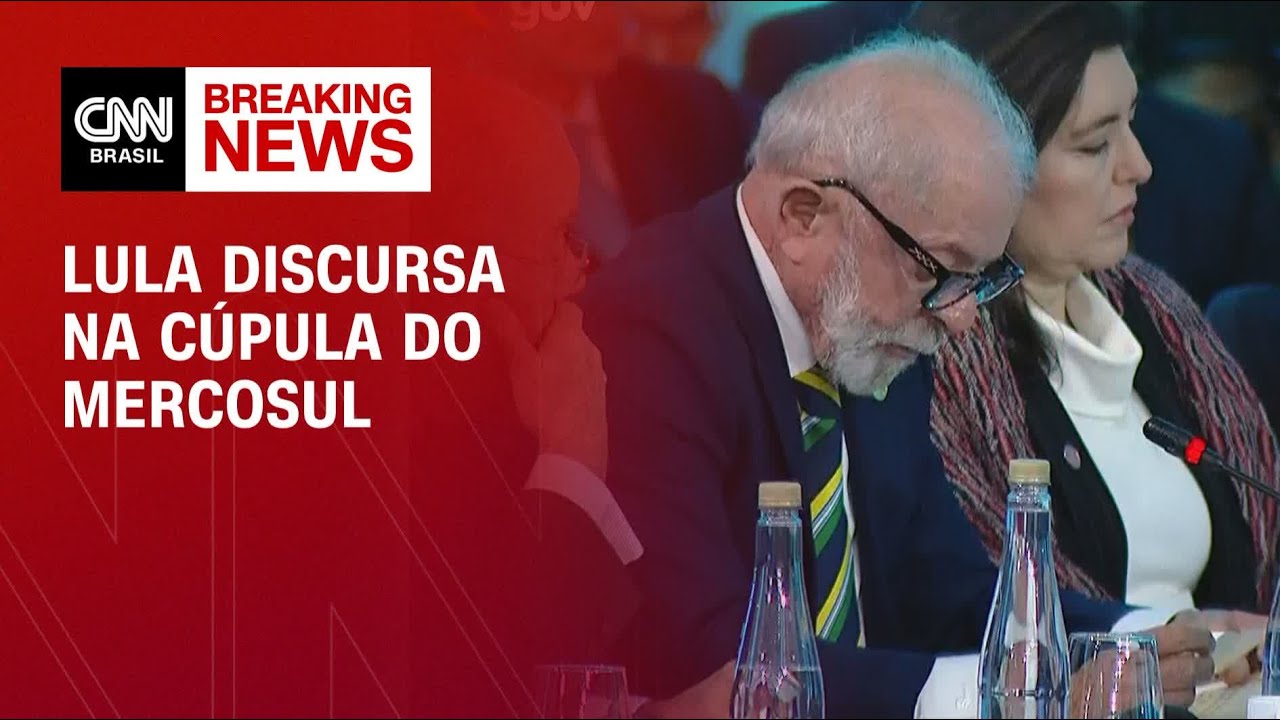 Lula discursa na Cúpula do Mercosul, em Buenos Aires | LIVE CNN