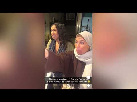 Karim Lipton, embrouille en bas de chez Amineavec les deux filles 