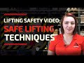 Back Safety and Lifting Techniques