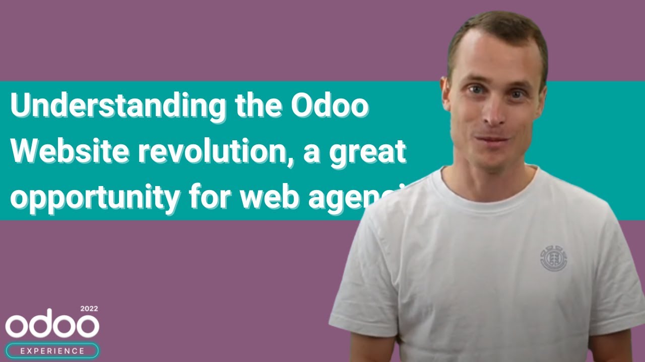 Understanding the Odoo Website revolution, a great opportunity for web agencies | 10/13/2022

This presentation is intended for web professionals or partners who want to implement Odoo Website for their own customers.