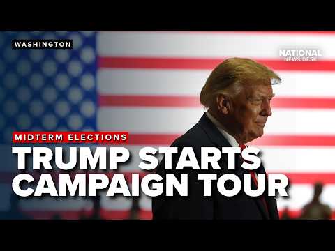Midterm <strong>mania</strong>: President Trump kicks off campaign sprint