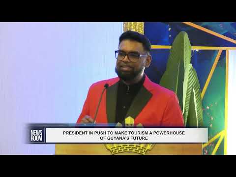 YouTube video thumbnail: President In Push To Make Tourism A Powerhouse Of Guyana’s Future