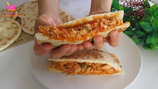 🍗Tavuk etli! Ekmek pişirmenin yeni bir yöntemi!🍞 Bu yemek herkesi etkileyecek!😮 Parmak ısırtan tarif