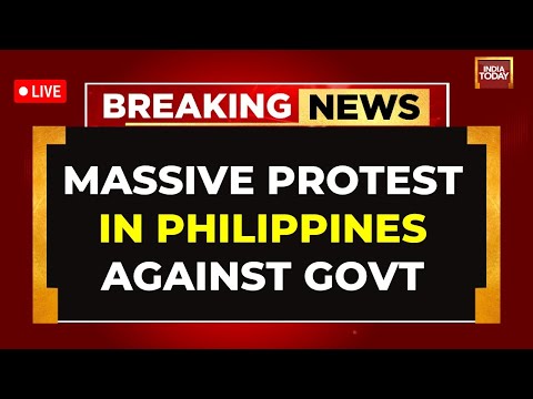 Philippines LIVE News | Massive Protest Against Philippines Government on Corruption LIVE Updates