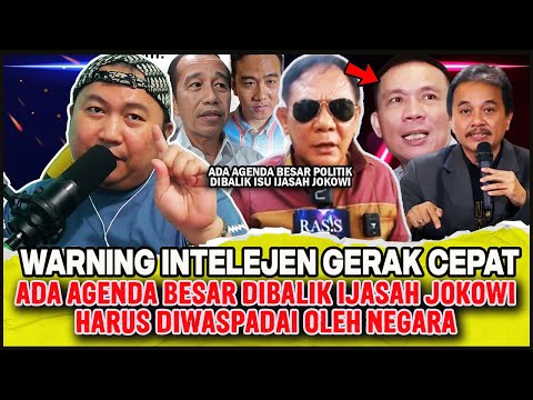 NGERI BANGET😱 ADA AGENDA POLITIK BESAR YANG DILAKUKAN ROY SURYO, RISMON DIBALIK IJASAH JOKOWI 😱😱