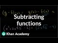 Understanding Functions and Algebraic Simplification