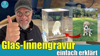 TUTORIAL - 3D-Innengravur einfach erklärt am xTool F2 Ultra UV│kleine holzwerkstatt