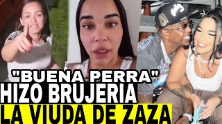 VIUDA DE ZAZA RETRO LE HIZO BRUJERIA PARA QUEDARSE CON SU DINERO PERO LA SUEGRA APARECIÓ BUSCANDOLA
