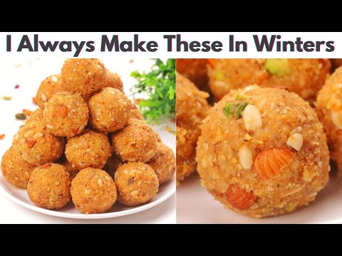 Gond Ke Ladoo | Thakaan, Kamzori, Har Dard Ko Dur Kare | Gond Ke Laddu | Winter Laddu Recipe