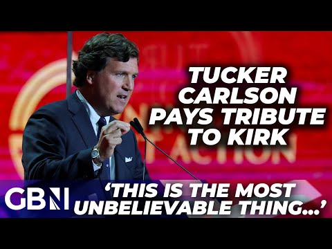 Charlie Kirk funeral: ‘Extinguishing the light makes it shine brighter’ - Tucker Carlson full speech