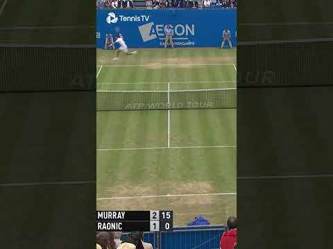 Milos Raonic ROCKET Forehand Versus Andy Murray 🚀