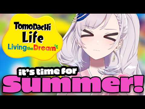 【Tomodachi Life】I Don't Care, We're Starting Summer Early (Design Stream)【Pavolia Reine/hololiveID】