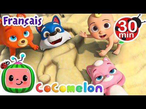 La plage c'est merveilleux | @CoComelonAnimalsFrancais | Dessin Animé