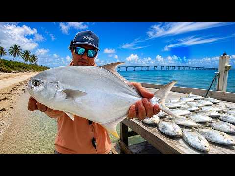 You have never seen pompano fishing like THIS! video thumbnail