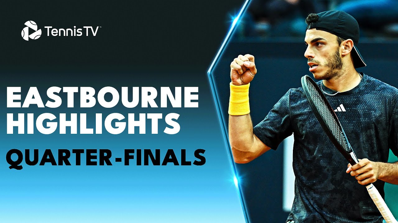 Cerundolo Takes On Zhang; Paul, Kecmanovic & Wolf Feature | Eastbourne 2023 Quarter-Final Highlights