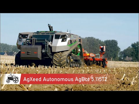 AgXeed Autonomous Robot Tractor AgBot 5.155T2