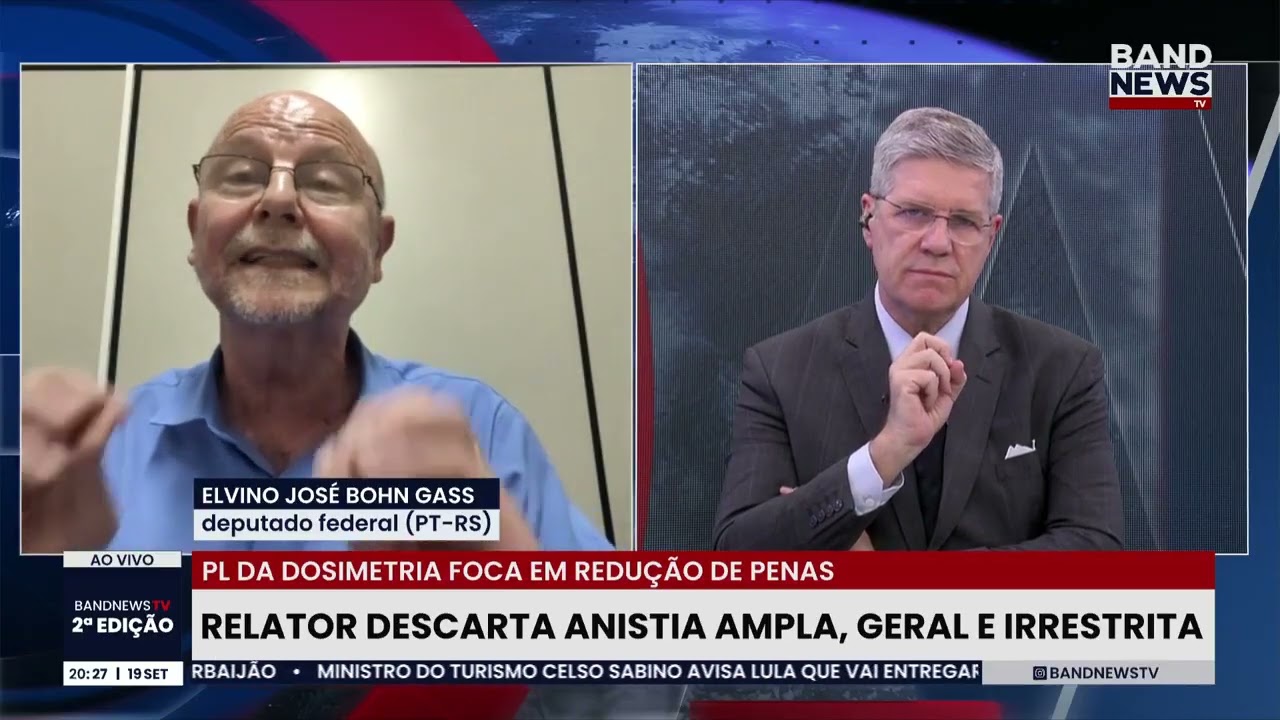 Relator afirma que PL da Dosimetria reduzirá penas dos condenados | BandNews TV