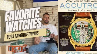 2024 Favorite Things: Watches ft Cartier, Bulova Santos, MM6 x Timex