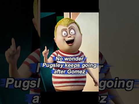No wonder Pugsley keeps going after Gomez—he’s not even Gomez’s real son#TikTokGemsContest