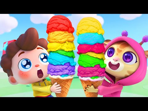 Ice Cream Scooping | Sharing is Caring | Fruit Sorting | Nursery Rhymes & Kids Songs | BabyBus