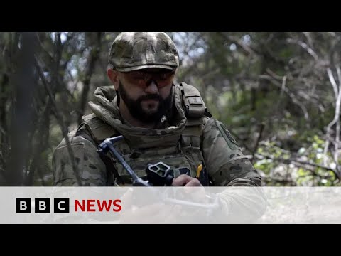Meet the 'Peaky Blinders': Ukraine's drone squad defending Kharkiv | BBC News
